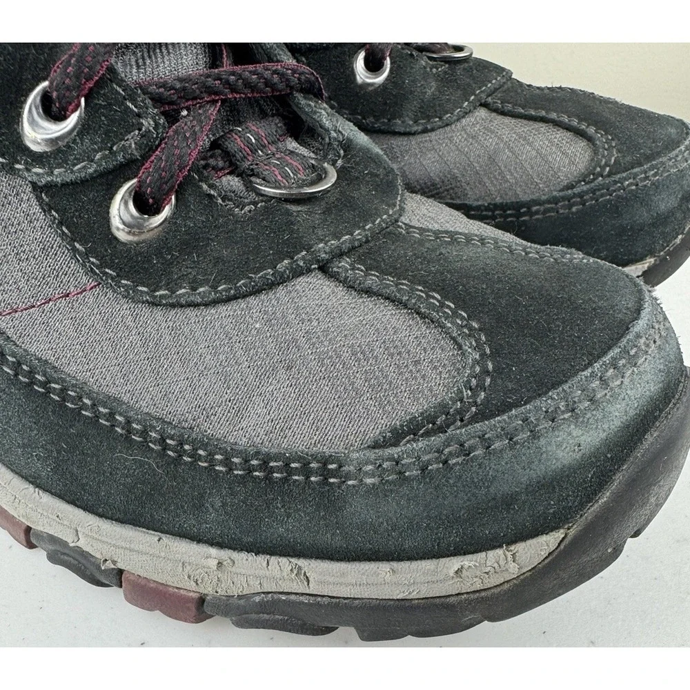 LL Bean‎ Hiking Boots Women's Size 8M TEK Primaloft 200 g #296491 Black/Gray